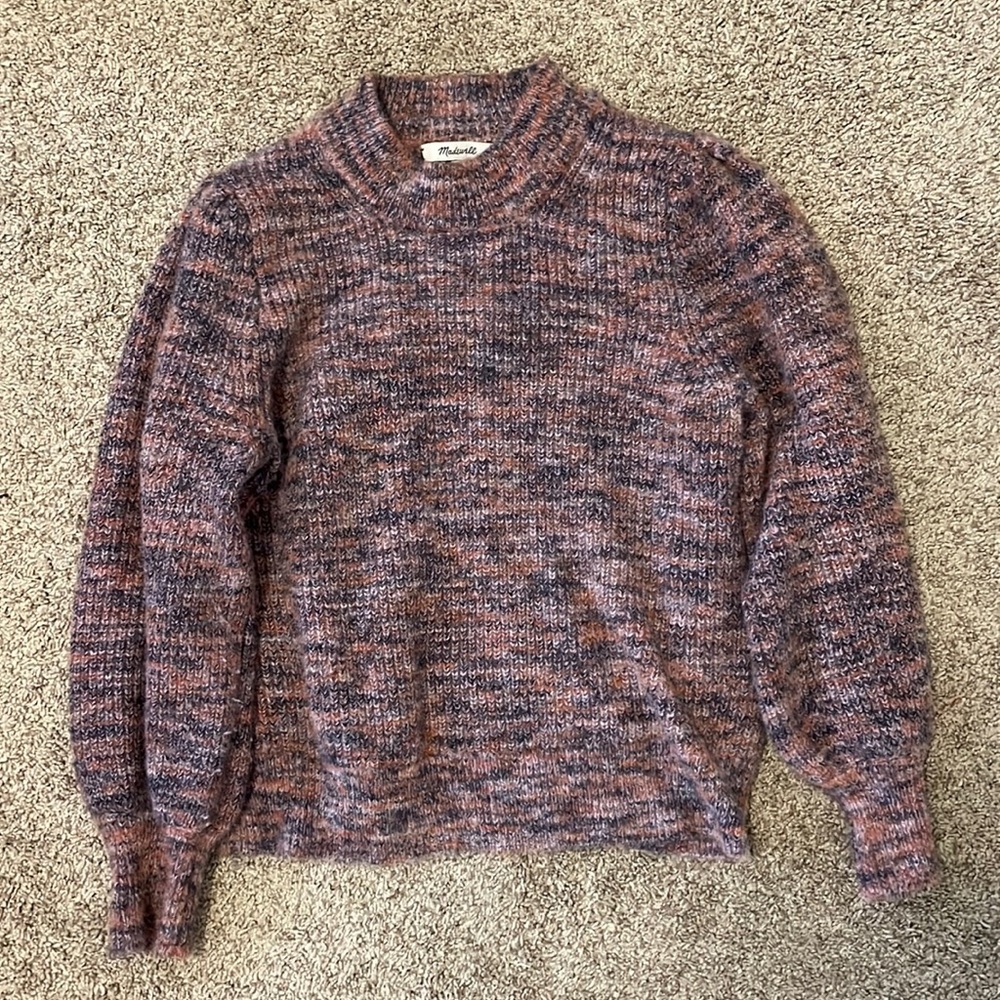 Madewell Space-dyed pullover sweater size xs